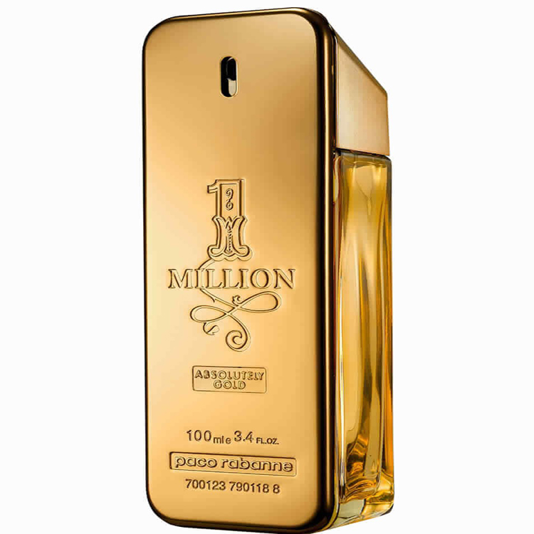 Paco Rabanne 1 Million Absolutely Gold 100ml Pure Perfume for Men ...
