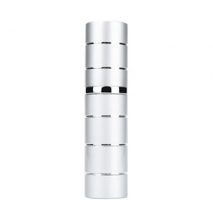 10ml-Alluminum-Refillable-Perfume-Travel-Atomizer-Stripped-Silver
