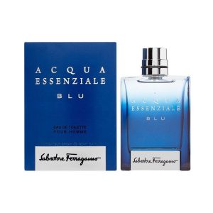 Salvatore Ferragamo Acqua Essenziale Blu EDT for Men (5ml, 10ml, 20ml,  100ml) (100% Original)