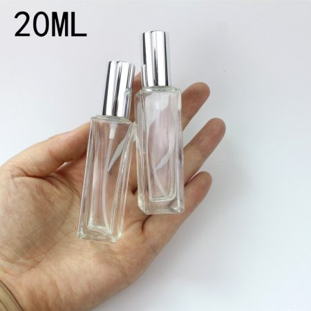 20ml-Clear-Glass-Empty-Perfume-Bottle-Atomizer-long-silver