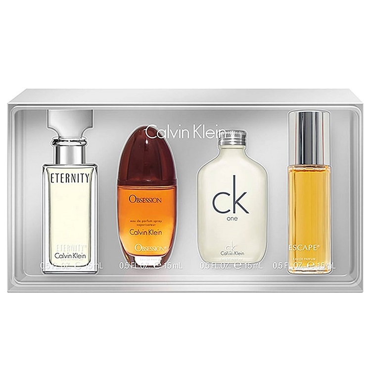 Calvin Klein 4 Pcs Miniature Gift Set for Women (100% Original)