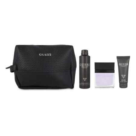 Guess-Seductive-Homme-4-Pcs-Gift-Set-100ml-EDT-226ml-BS-100ml-SG-Pouch-Bag-Bottle