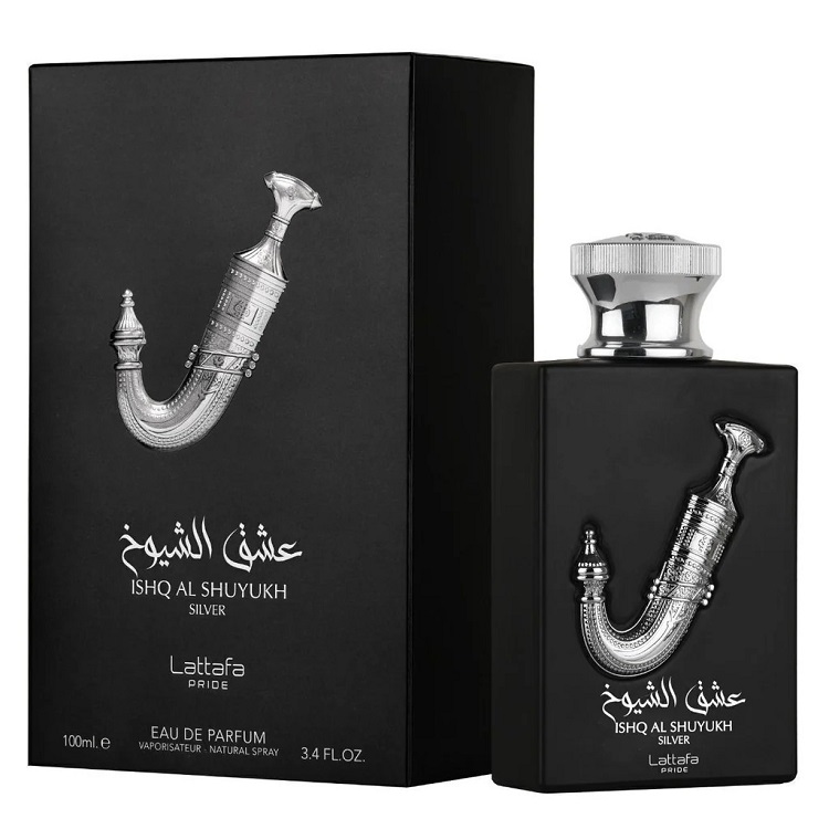Lattafa-Ishq-Al-Shuyukh-Silver-EDP-for-Men-100ml